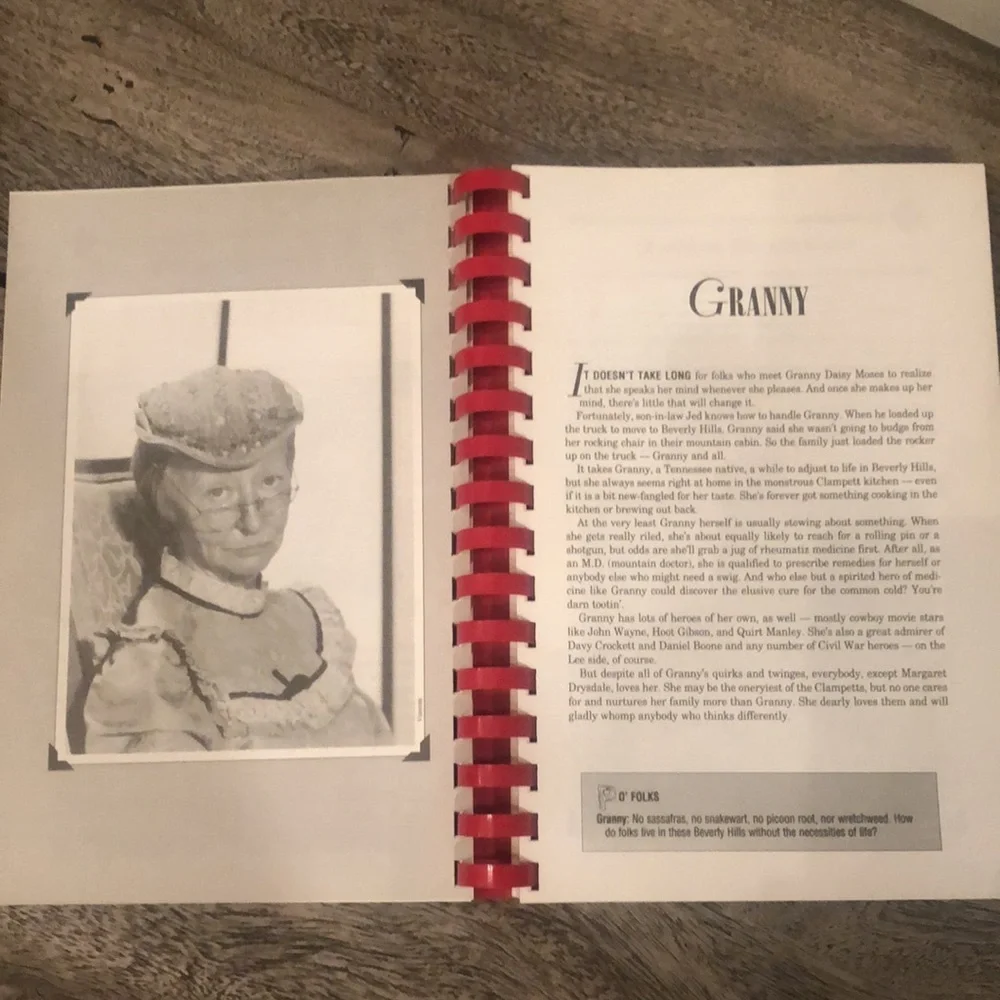 Rare!🦄Granny’s Beverly Hillbillies Spiral Bound Cookbook! - Picture 3 of 11